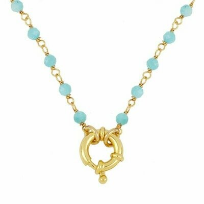 COLLAR AMAZONITA