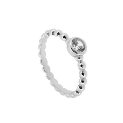 ANILLO BOLAS Y CIRCONITA