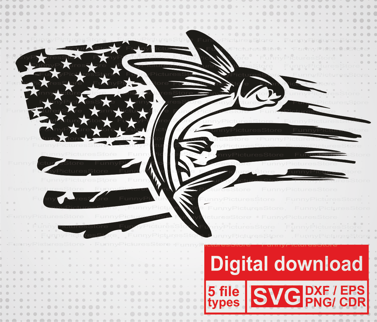 Download Distressed American Flag Svg Fish Svg Vector Files For Cut Print Engrav Cricket Fishing Clipart Flag Silhouette Fish Fishing Svg