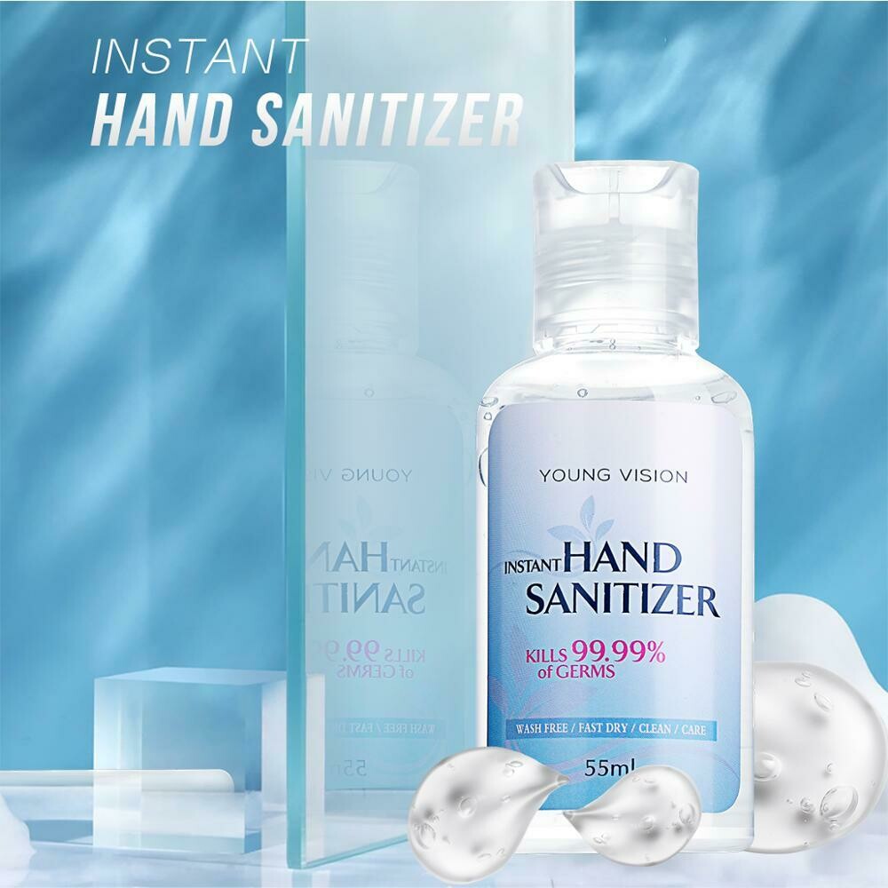 Young Vision Travel Portable Hand Sanitizer Gel Anti-Bacteria Moisturizing Antibacterial Hand Gel