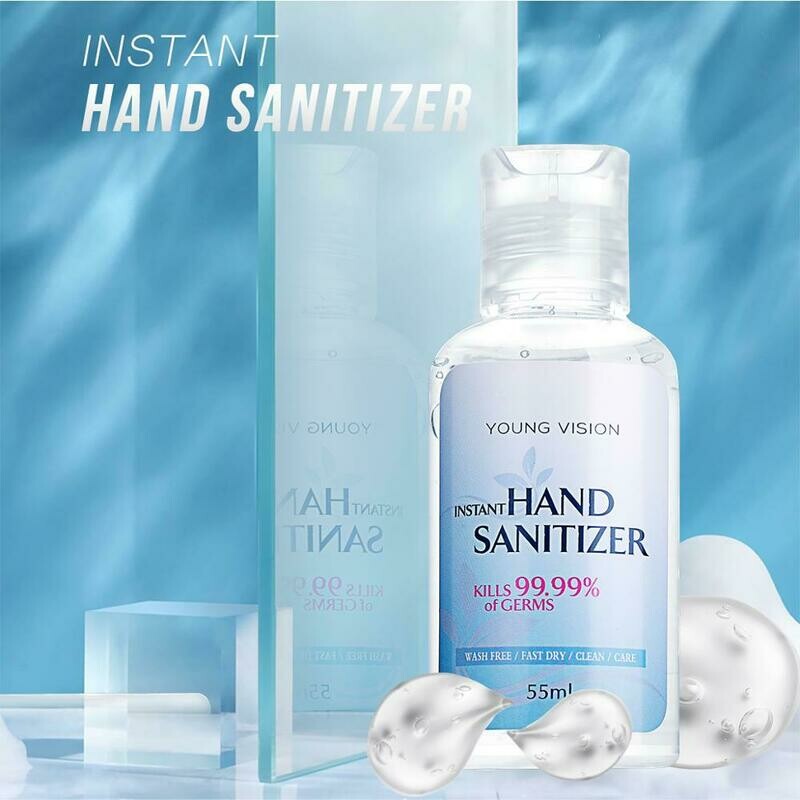 Young Vision Travel Portable Hand Sanitizer Gel Anti-Bacteria Moisturizing Antibacterial Hand Gel
