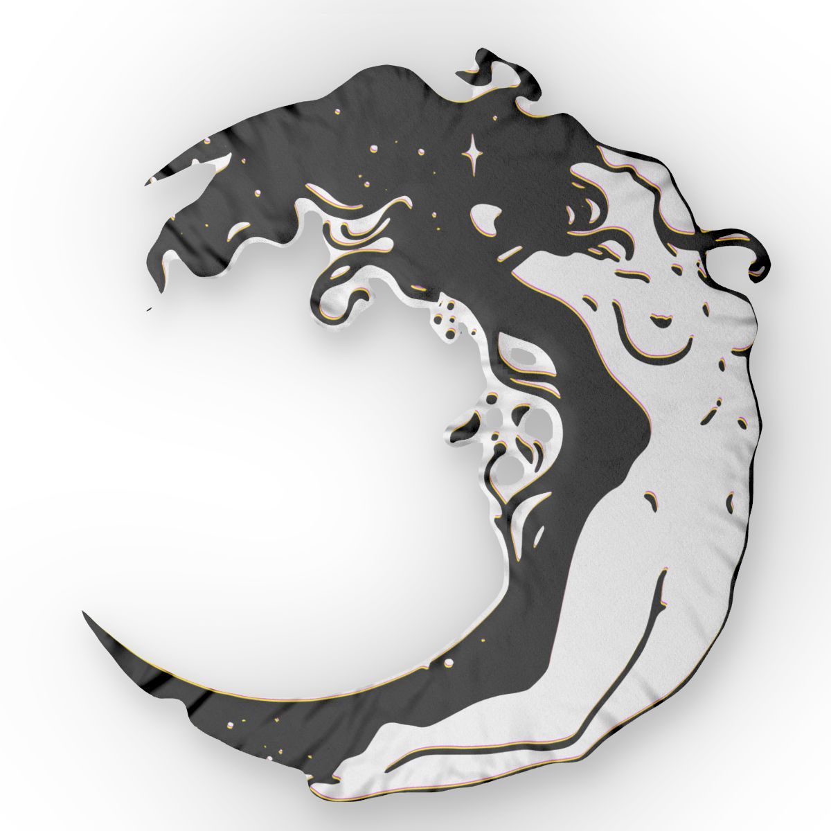 Moon Maiden Pillow
