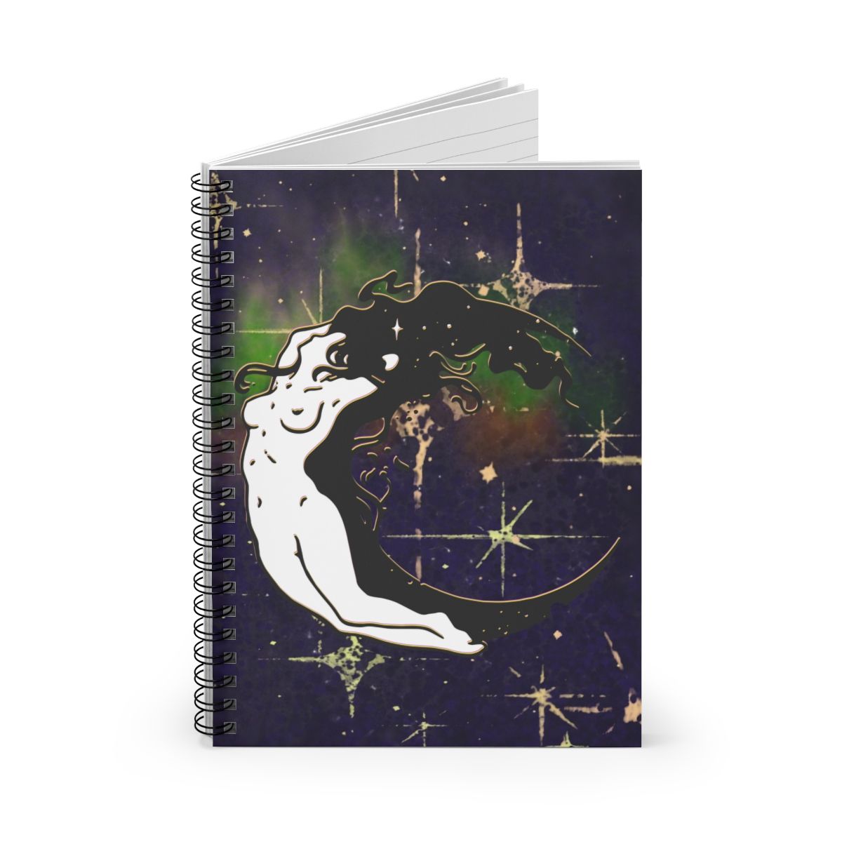 Moon Maiden Lined Notebook/Journal