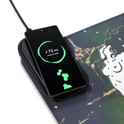 Moon Maiden LED, Wireless Charging, Mouse/Game pad