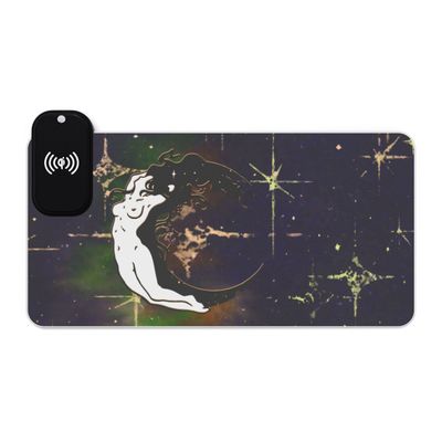 Moon Maiden LED, Wireless Charging, Mouse/Game pad