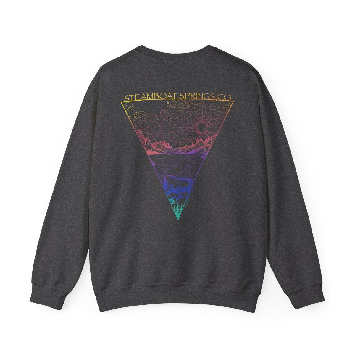Steamboat Springs Colorado Unisex Heavy Blend™ Crewneck Sweatshirt