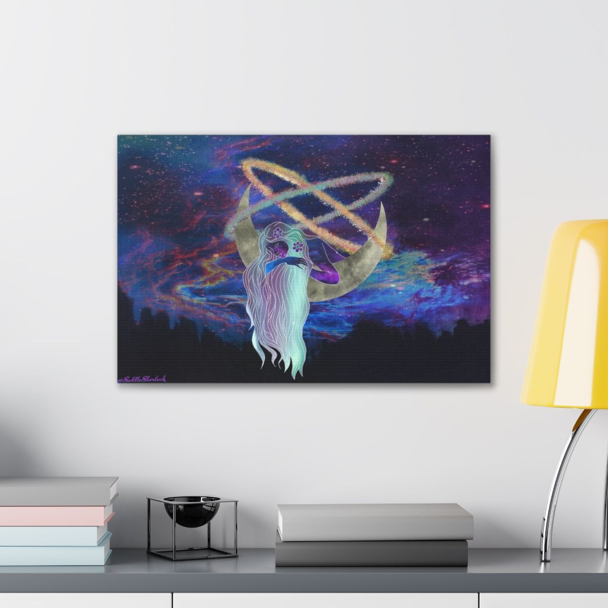 Mother Nature Print, Canvas Stretched, 0.75"