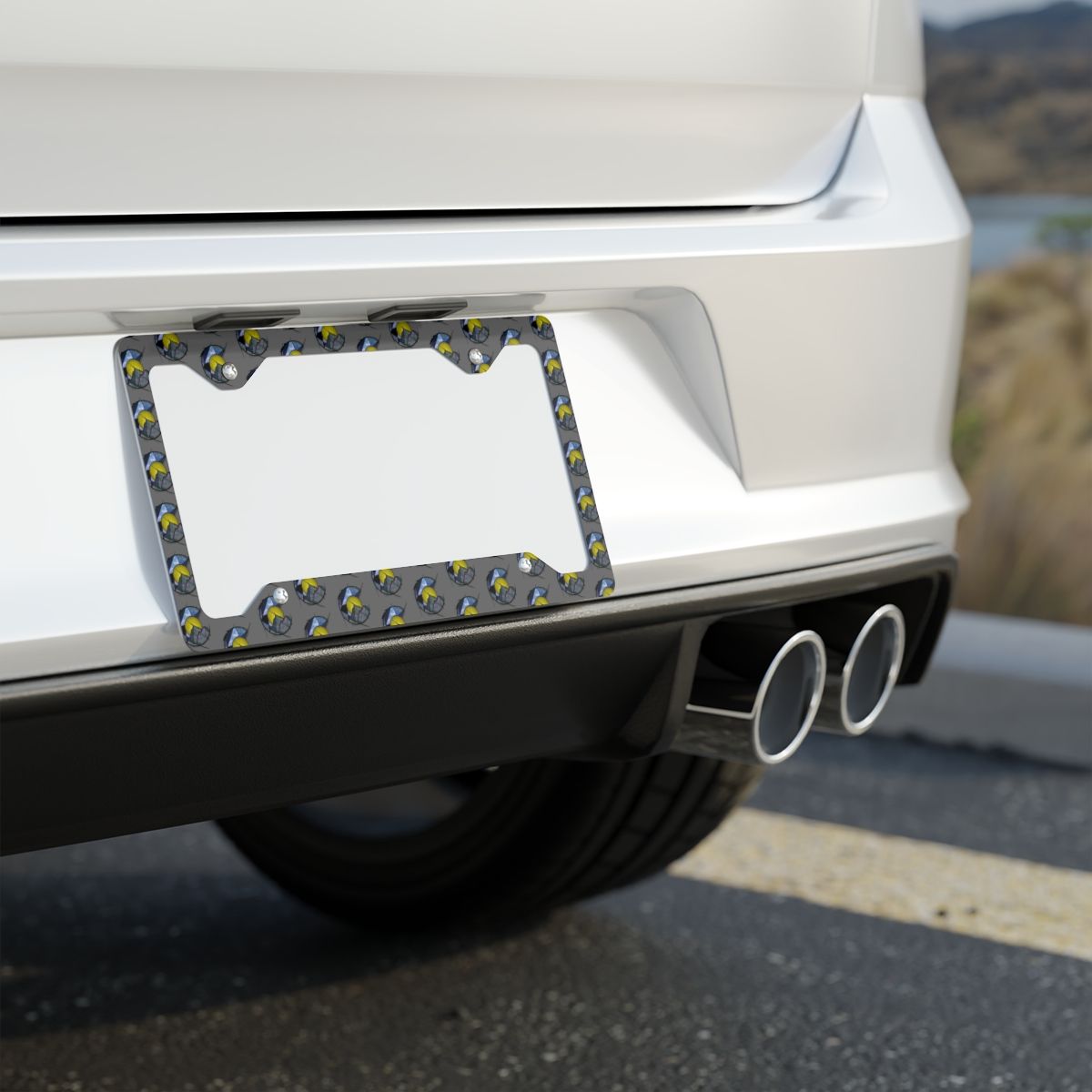 Colorado Metal License Plate Frame