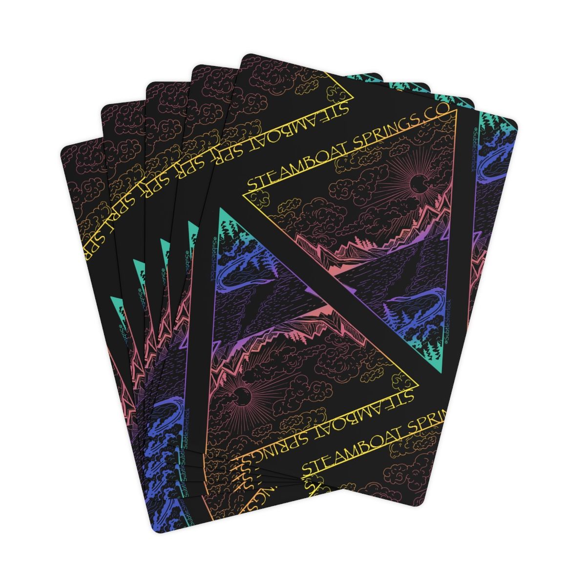 Steamboat Springs Playing Cards