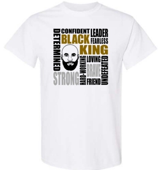 Black Confident King - T-Shirt