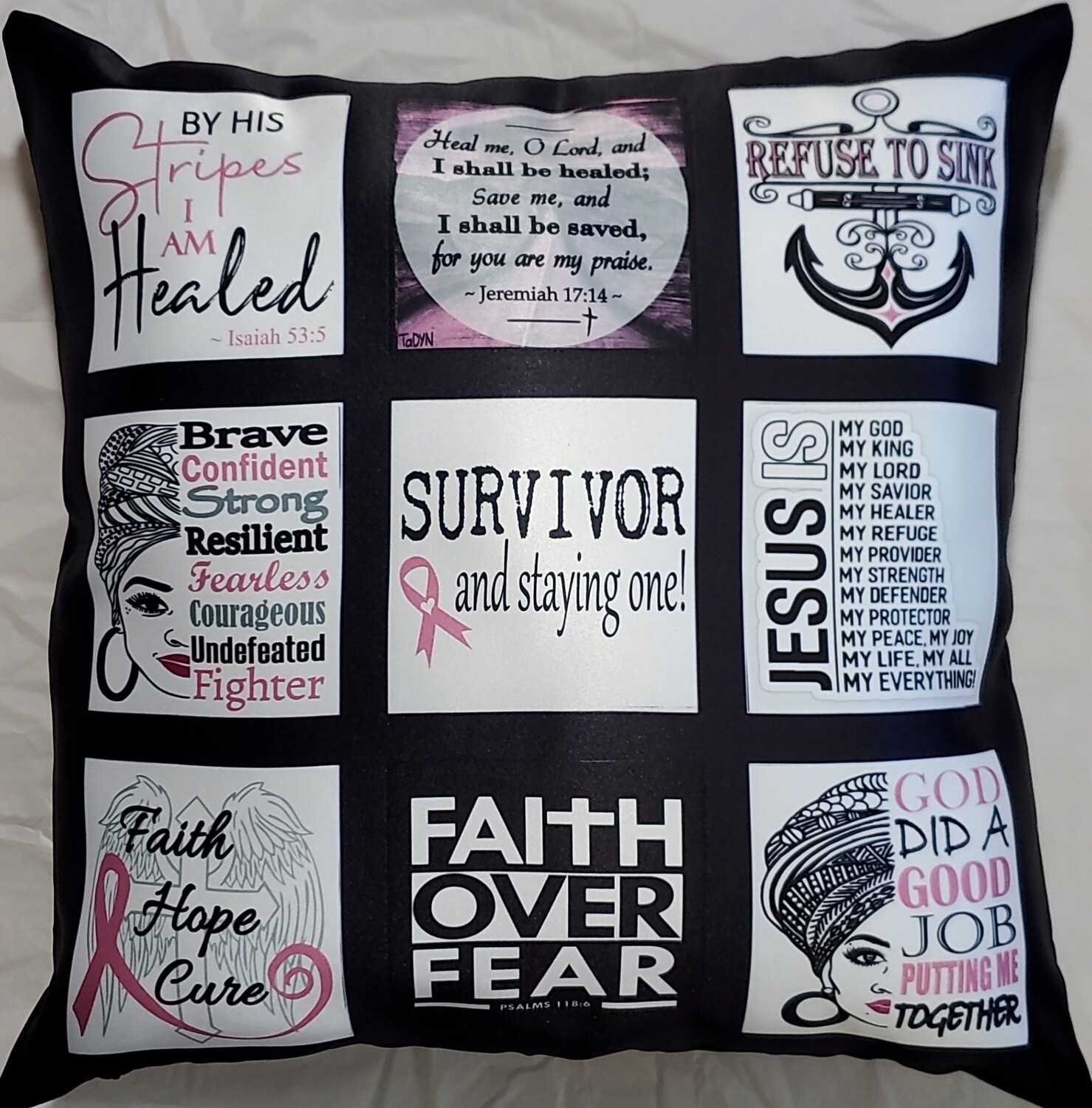 Throw Pillow - Awareness - 16x16