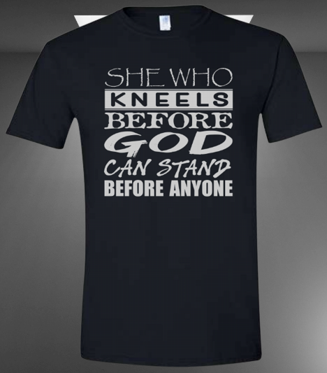 She Who Kneels Before God - T-Shirt