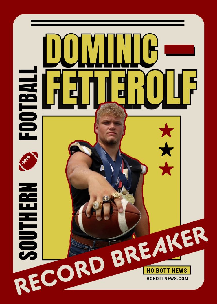 Dominic Fettorolf RECORD BREAKERS Limited Edition Trading Card