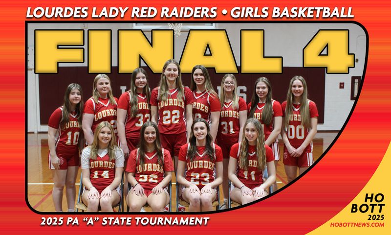 SOLD OUT! Lourdes Regional Red Raiders FINAL FOUR Trading Card (Individually Numbered, Complete Roster List)