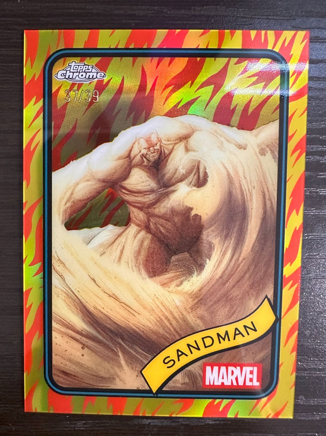 MARVEL Sandman Topps Chrome /39