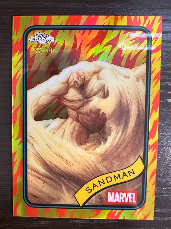 Marvel Sandman Topps Chrome /39