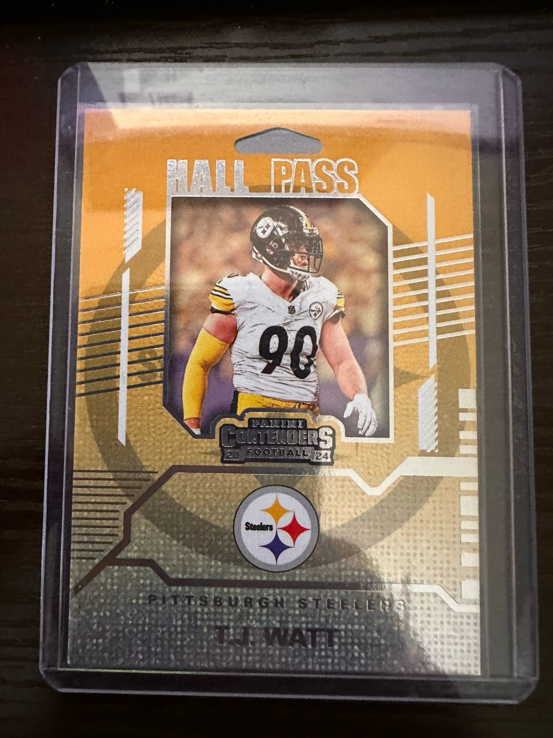 T.J. WATT (Steelers) Hall Pass Contenders (FREE SHIPPING)