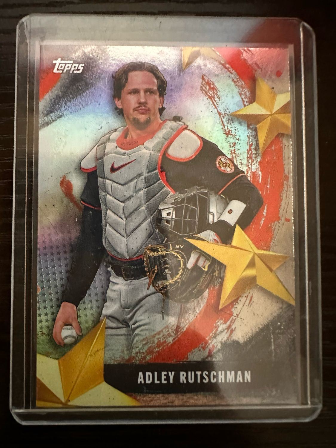 ADLEY RUTSCHMAN (Orioles) Topps Stars of MLB No. SMLB-34 (FREE SHIPPING)