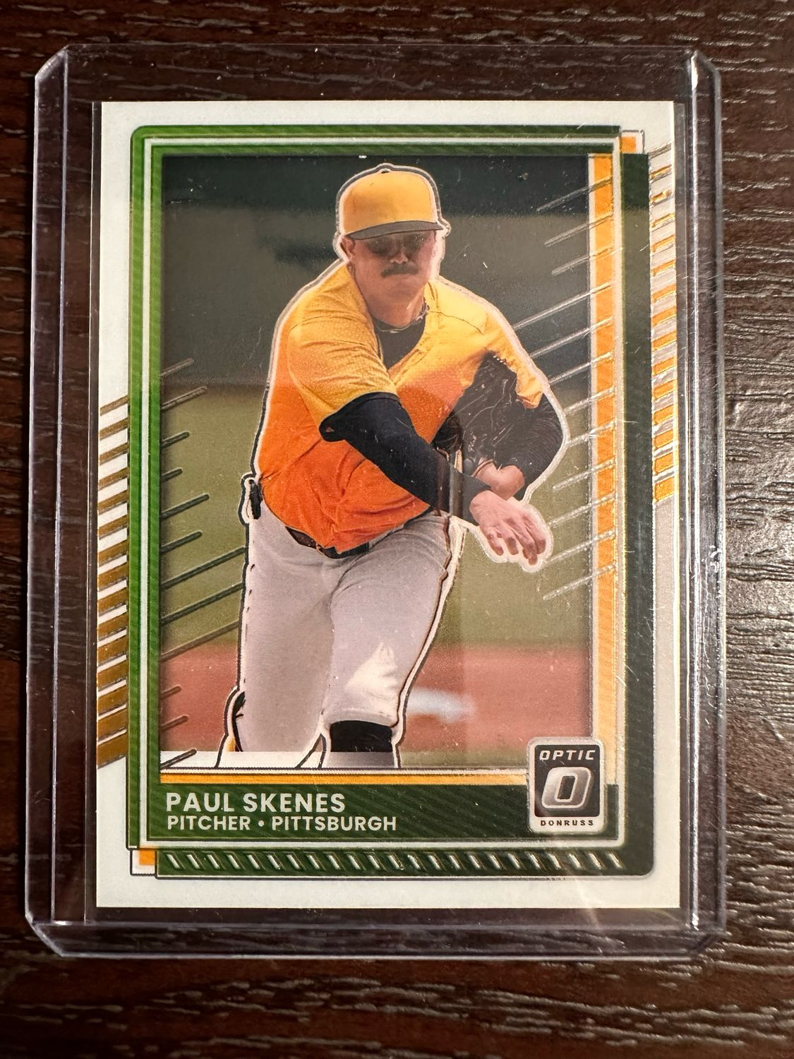 PAUL SKENES (Pirates) Holo Optic No.29 2025 Donruss  (FREE SHIPPING)