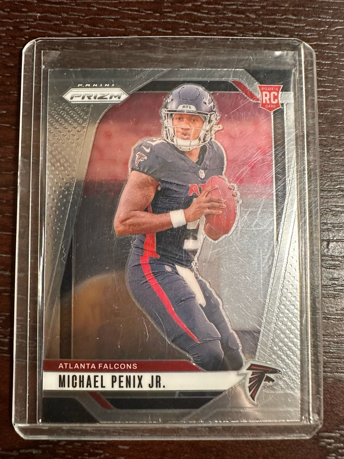 MICHAEL PENIX JR. (Falcons) 2024 Panini Prizm No. 378 Rookie Card (FREE SHIPPING)
