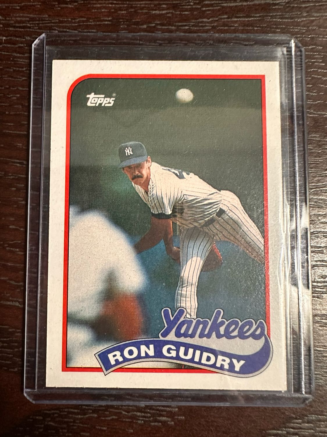 Ron Guidry (Yankees) 1989 Topps No. 255 (FREE SHIPPING)