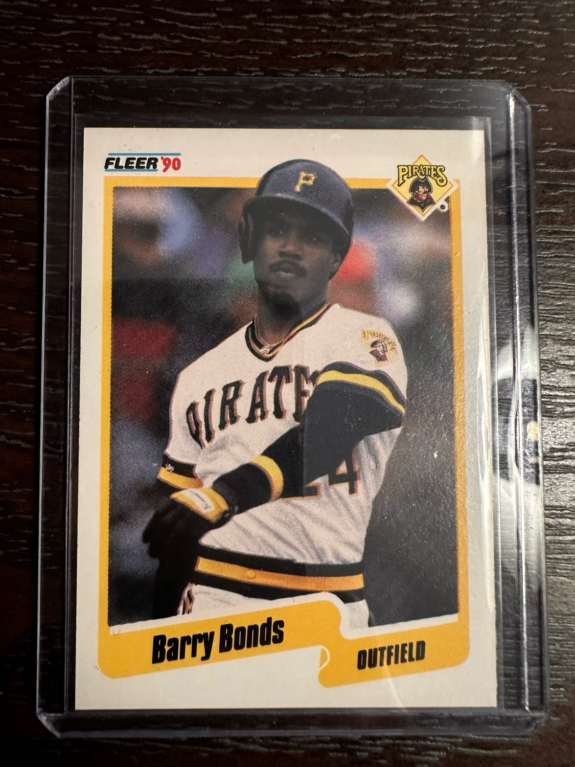 BARRY BONDS (Pirates) Fleer No. 461 1990 (FREE SHIPPING)