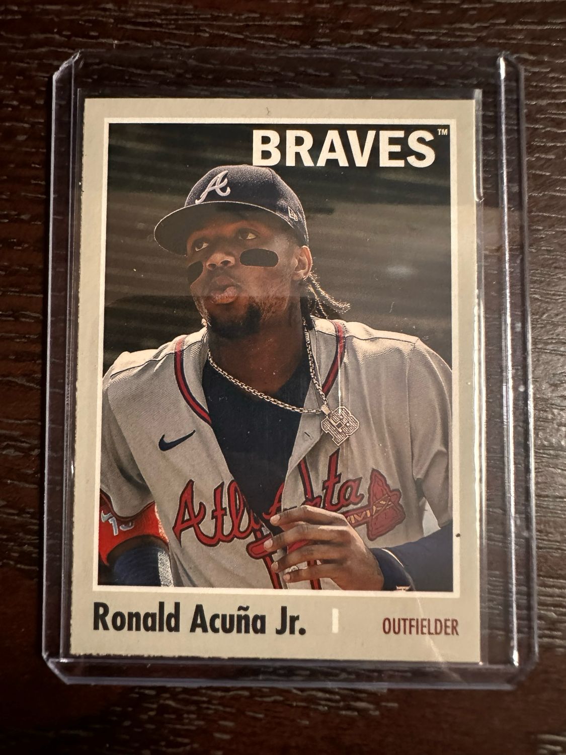 RONALD ACUNA JR. (Braves) No 116 Topps Archives (FREE SHIPPING)