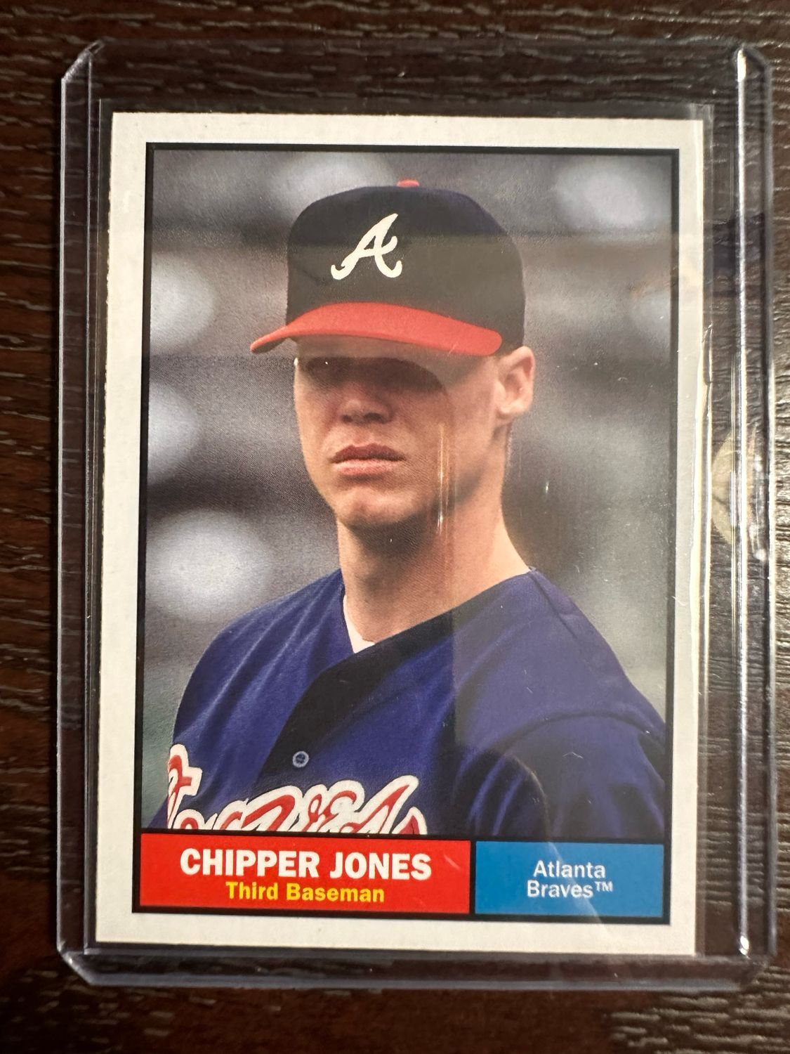 CHIPPER JONES (Braves) No. 71 Topps Archives (FREE SHIPPING)