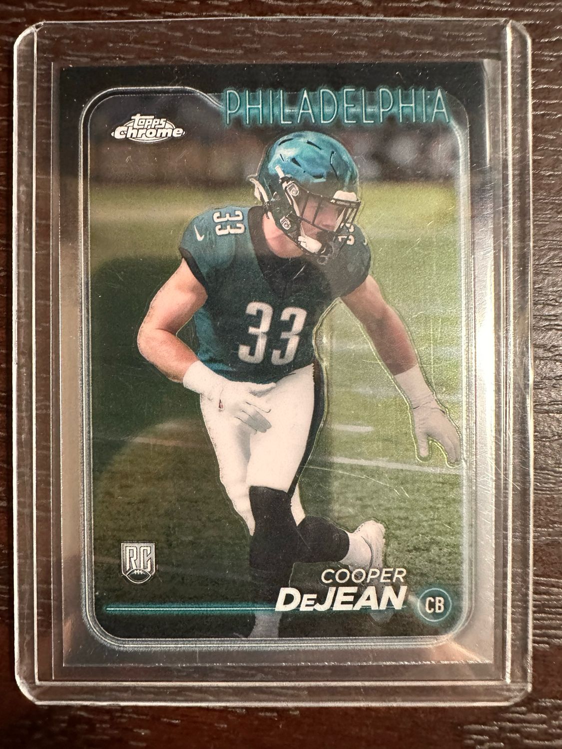 COOPER DEJEAN (Eagles) Topps Chrome 232 Rookie Card (FREE SHIPPING)