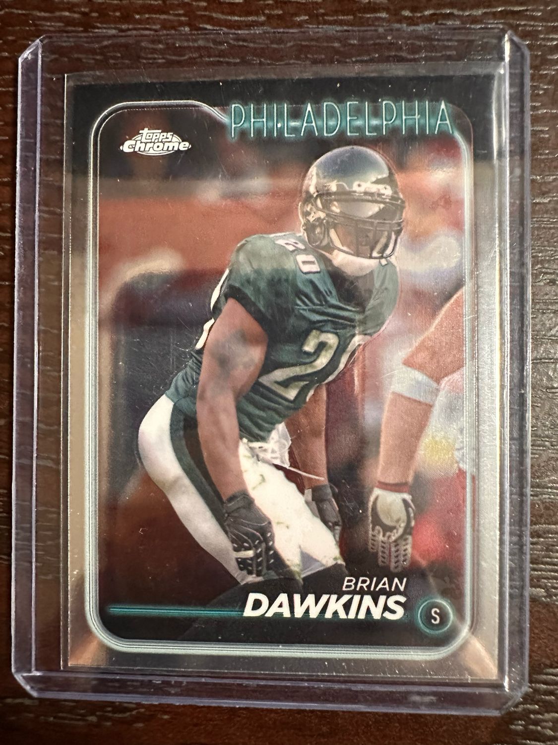 BRIAN DAWKINS (Eagles) Topps Chrome 155 (FREE SHIPPING)