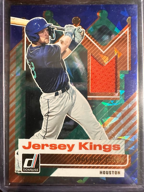 Walter Janek (Astros) Donruss Jersey Kings 2025 Relic (Color Match) (FREE SHIPPING)