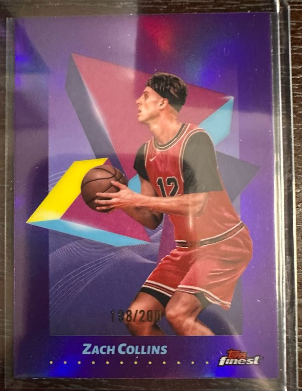 Zach Collins Numbered /200 Topps Finest 2025 (FREE SHIPPING)