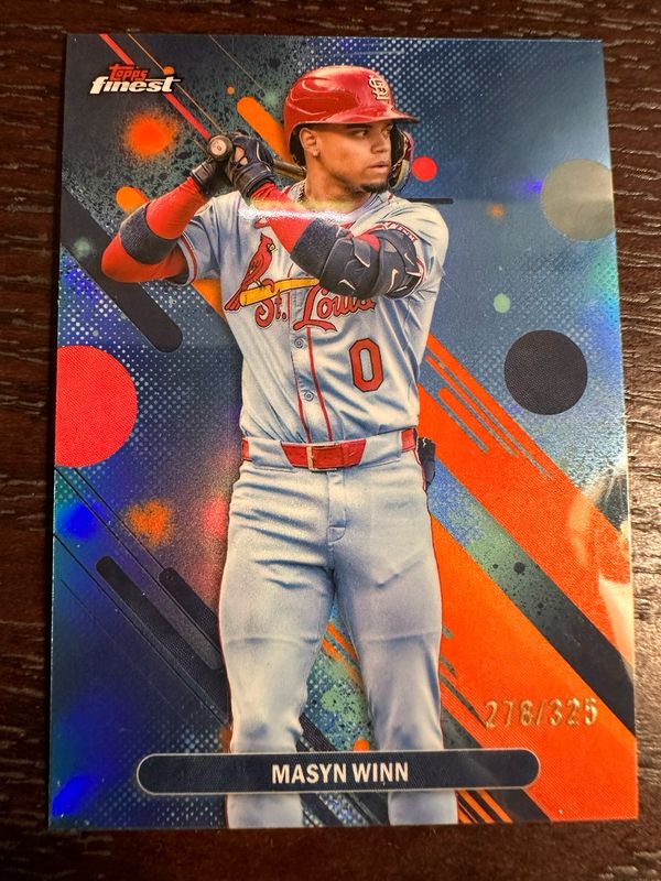 Masyn Winn (Cardinals) Color Match /375 Topps Finest 2025 (FREE SHIPPING)