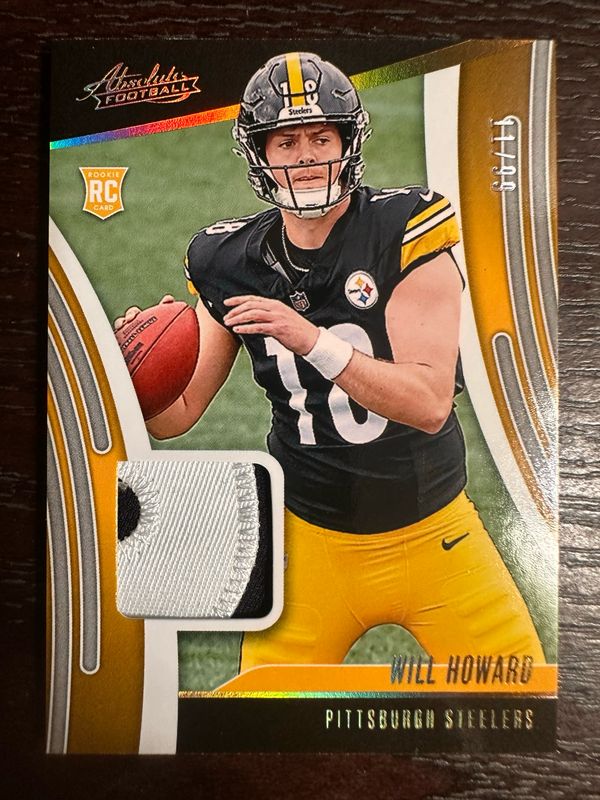 Will Howard Absolute 2025 Two Color Patch 11/99