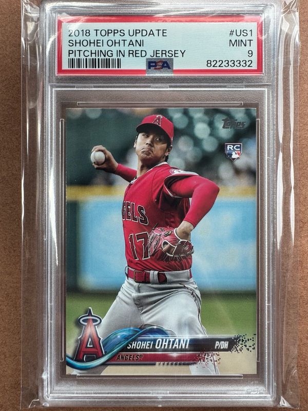Shohei Ohtani Rookie 2018 (Pitching) PSA 9