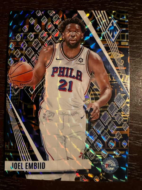 Joel Embiid Hieroglyphics Short Print Parallel 2023-24 Phoenix Basketball