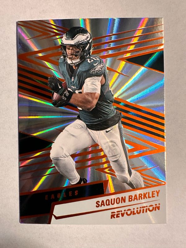 2025 Saquon Barkley Sunburst Revolution /18