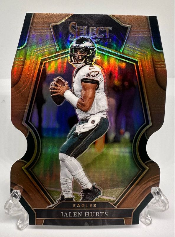 Jalen Hurts Die Cut Prizm Select /99