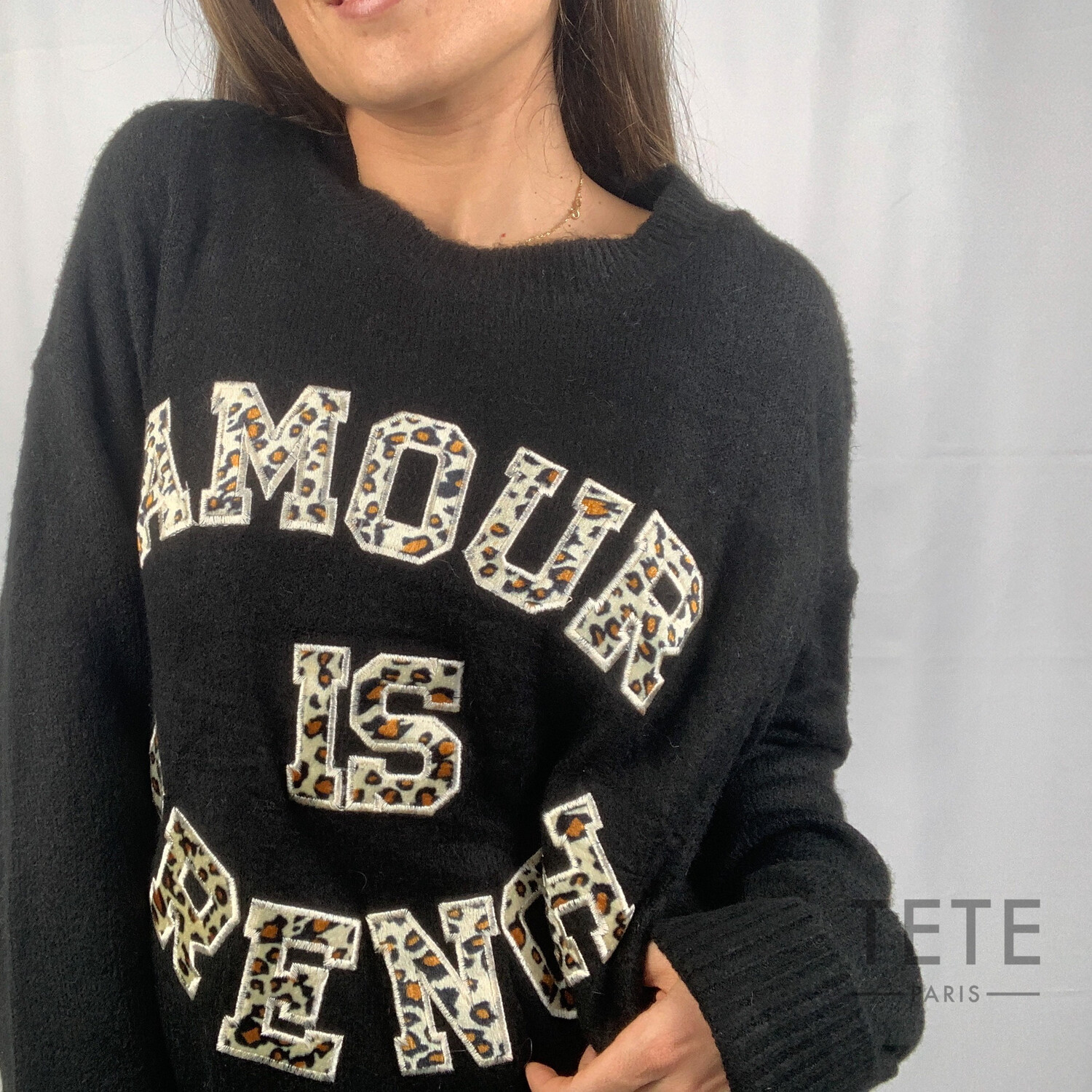 Amour Croissant Sweater