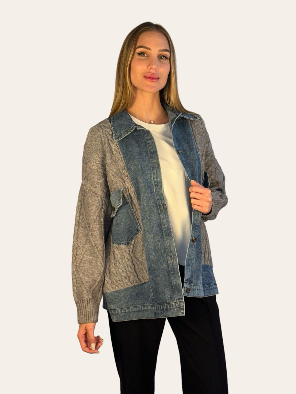 Sweater/saco gris