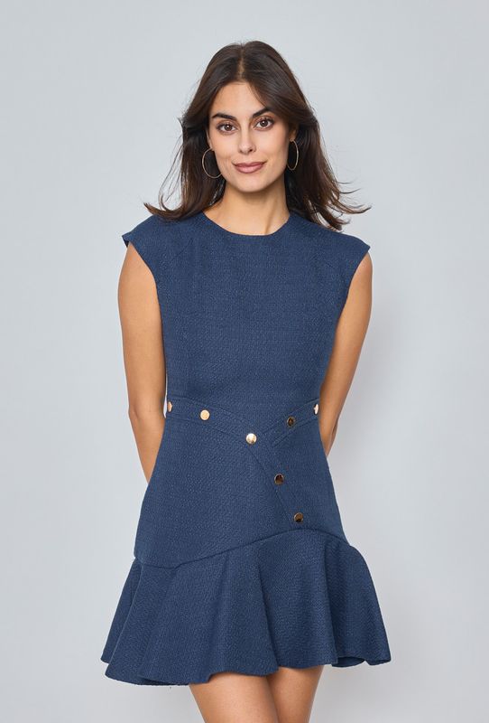 Vestido azul marino