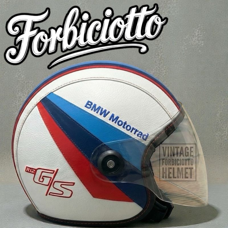 Casco Pelle BMW R12 G/S Artigianale | Forbiciotto