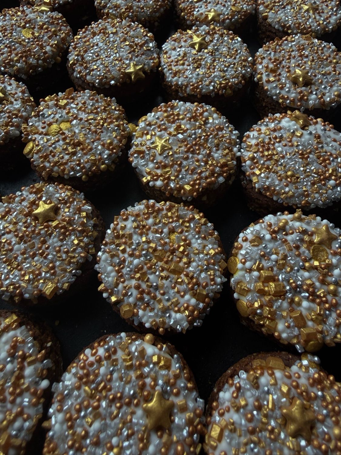 shimmer sprinkled bites