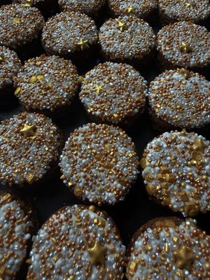 shimmer sprinkled bites