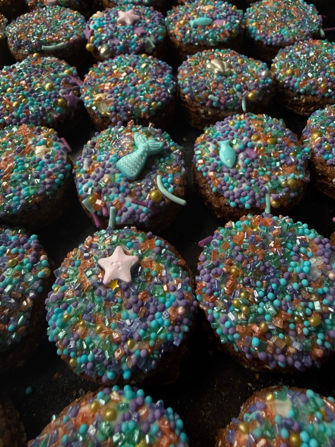 mermaid sprinkles bites
