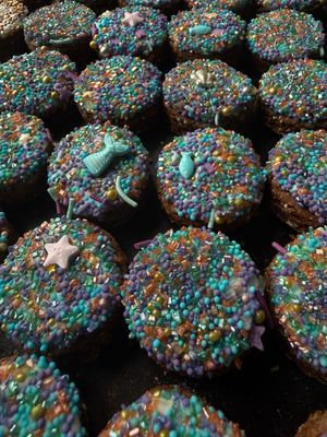 mermaid sprinkles bites