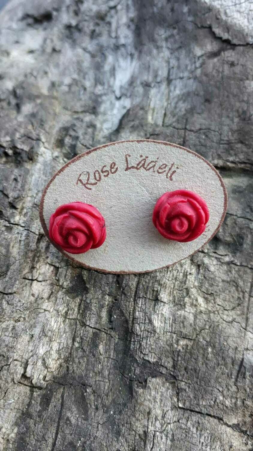 Stecker Ohrringe &quot;Rose&quot; klein