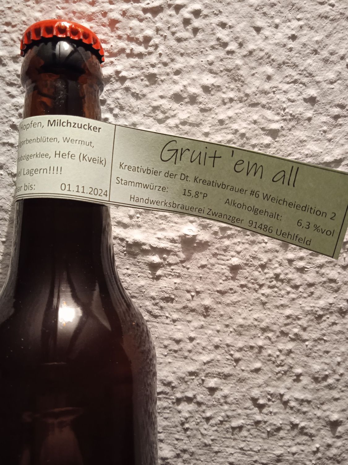 Gruit ´em all Kveik Edition (Weicheiversion)