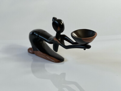 Crouched Woman Sculpture