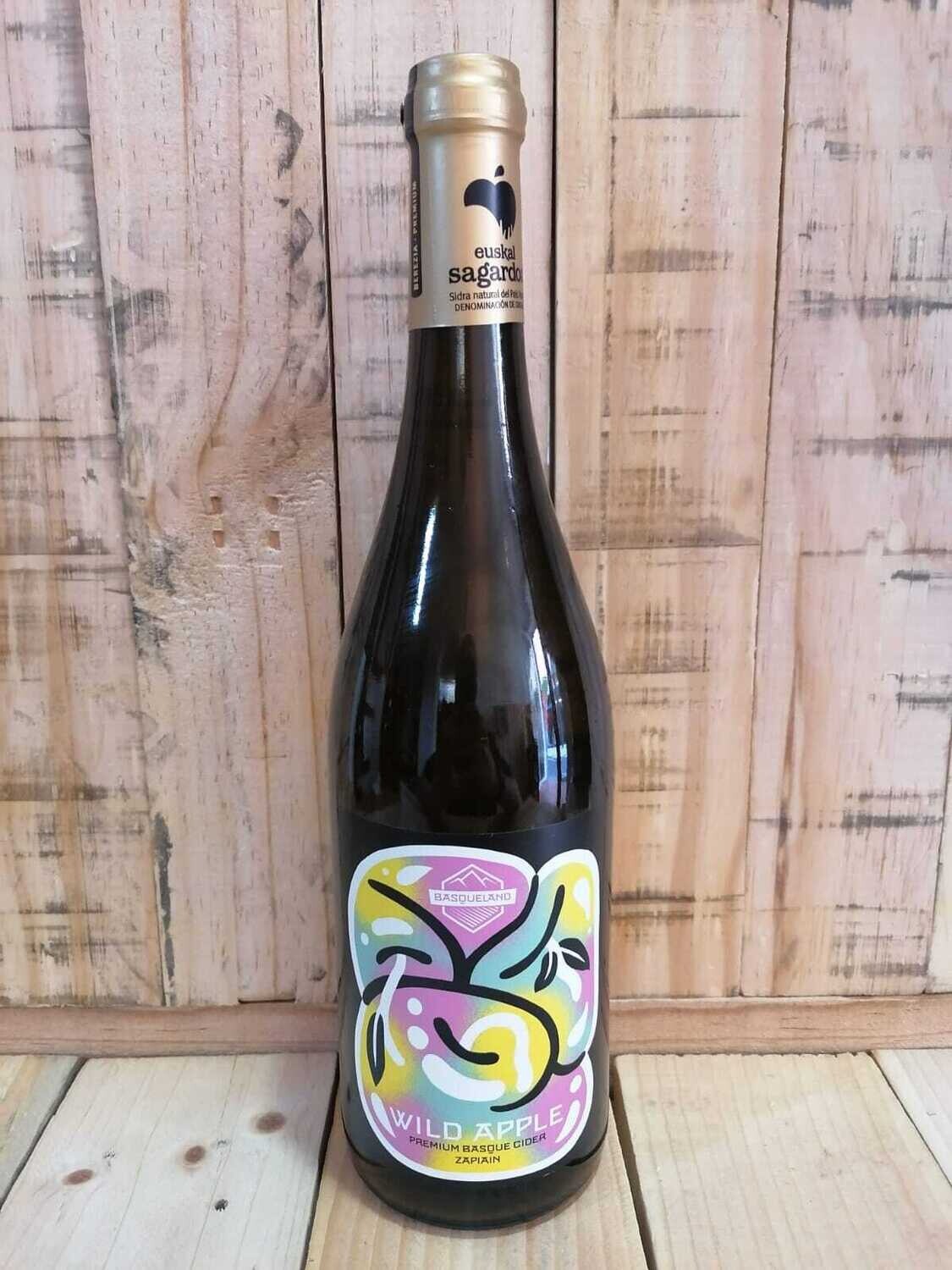 Cerveza Basqueland Wild Apple 75 cl. 